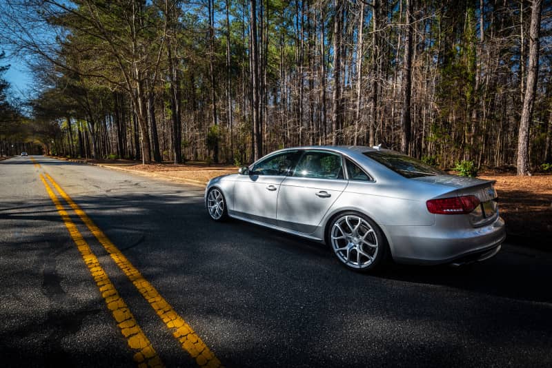 Kies-Motorsports APR APR A01 Flow Formed 20x9.0 / 5x112 / ET42 / 66.5mm Bore / Silver Wheel