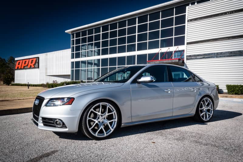 Kies-Motorsports APR APR A01 Flow Formed 20x9.0 / 5x112 / ET42 / 66.5mm Bore / Silver Wheel