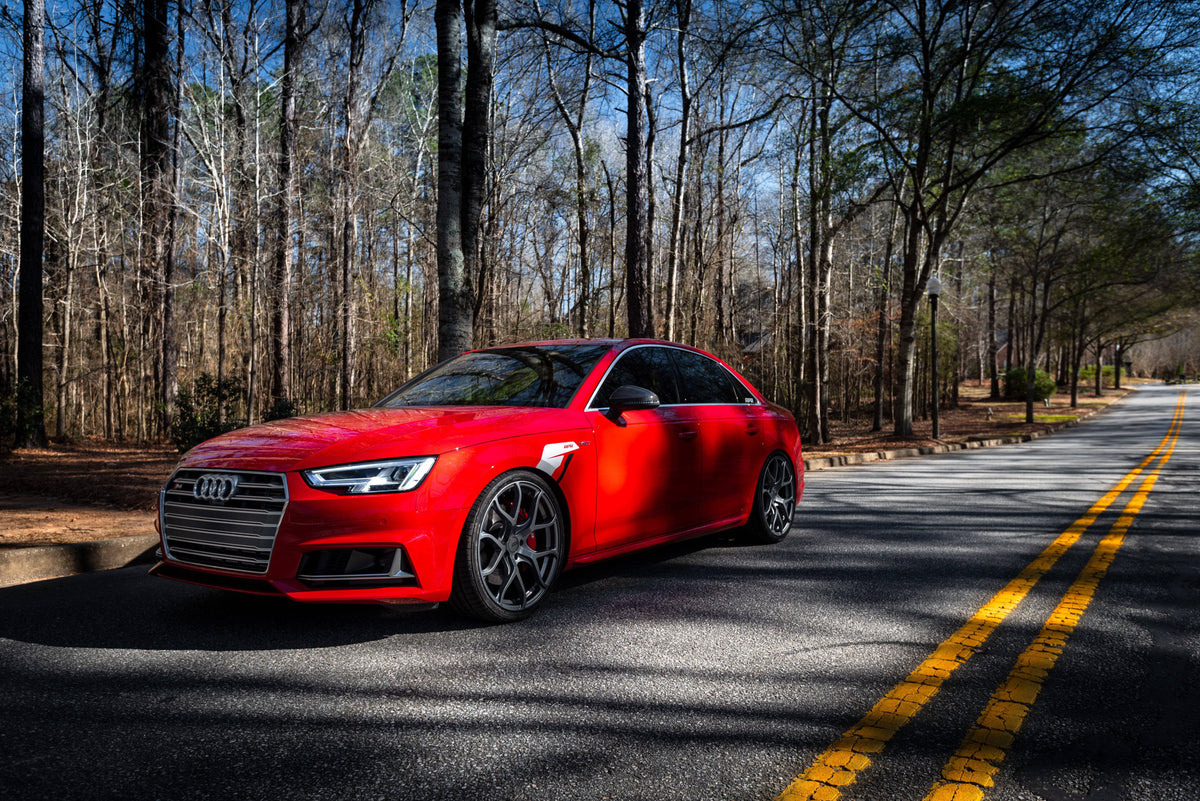 Kies-Motorsports APR APR A01 Flow Formed Wheels (20x9.0) (Gunmetal) (1 Wheel) Gunmetal Grey / 20 IN / A01