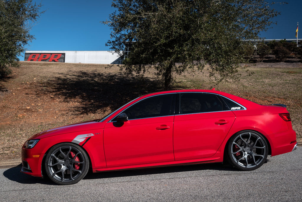 Kies-Motorsports APR APR A01 Flow Formed Wheels (20x9.0) (Gunmetal) (1 Wheel) Gunmetal Grey / 20 IN / A01
