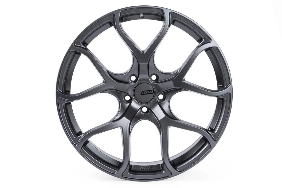 Kies-Motorsports APR APR A01 Flow Formed Wheels (20x9.0) (Gunmetal) (1 Wheel) Gunmetal Grey / 20 IN / A01