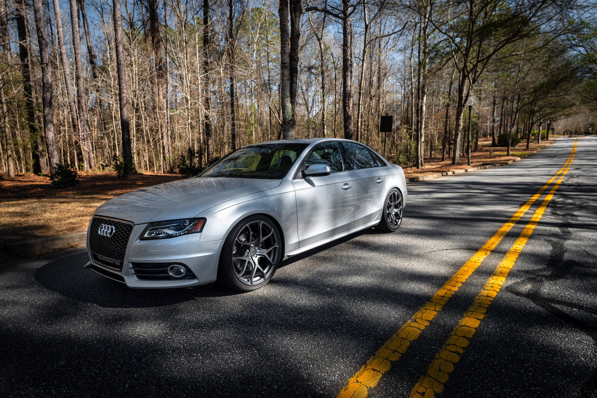 Kies-Motorsports APR APR A01 Flow Formed Wheels (20x9.0) (Gunmetal) (1 Wheel) Gunmetal Grey / 20 IN / A01