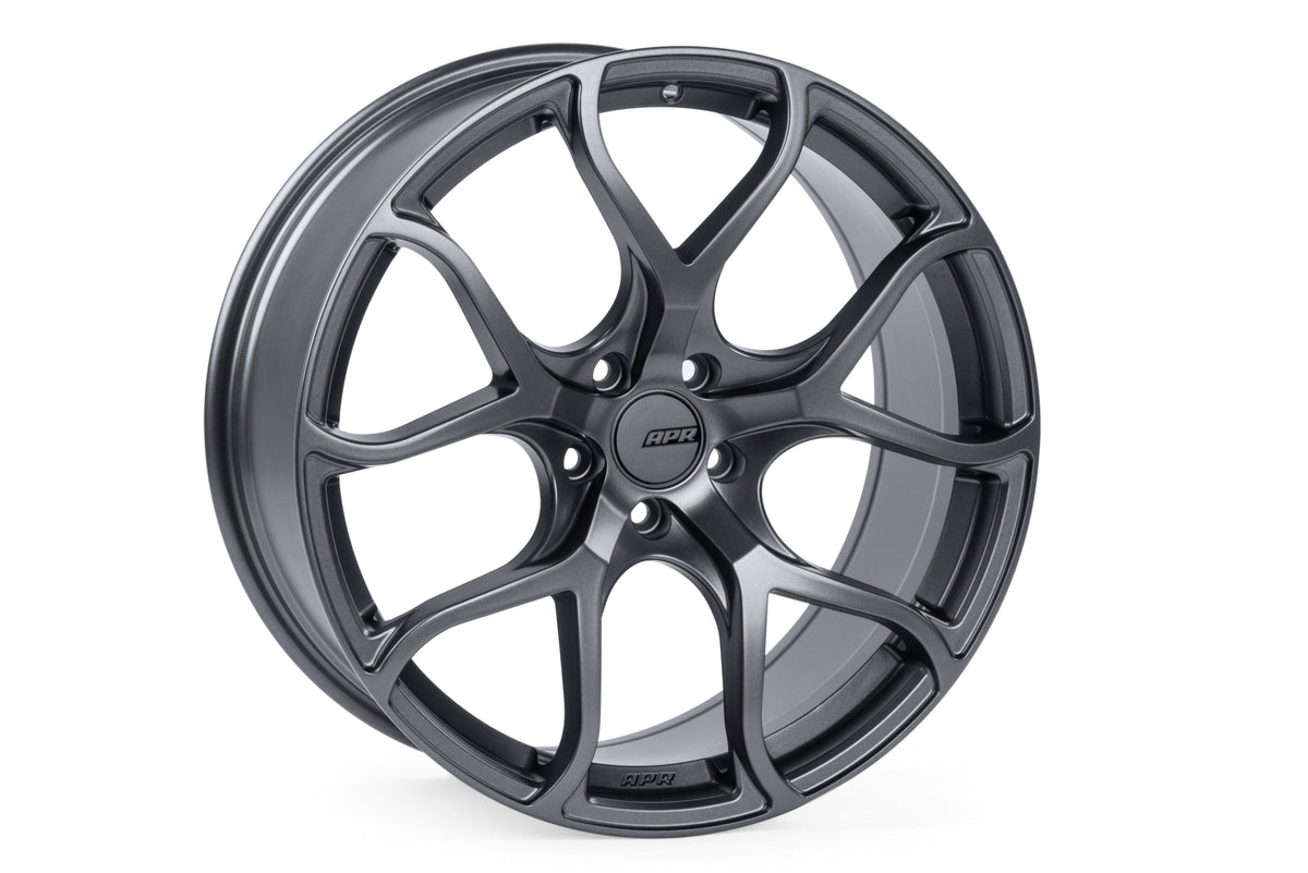 Kies-Motorsports APR APR A01 Flow Formed Wheels (20x9.0) (Gunmetal) (1 Wheel) Gunmetal Grey / 20 IN / A01