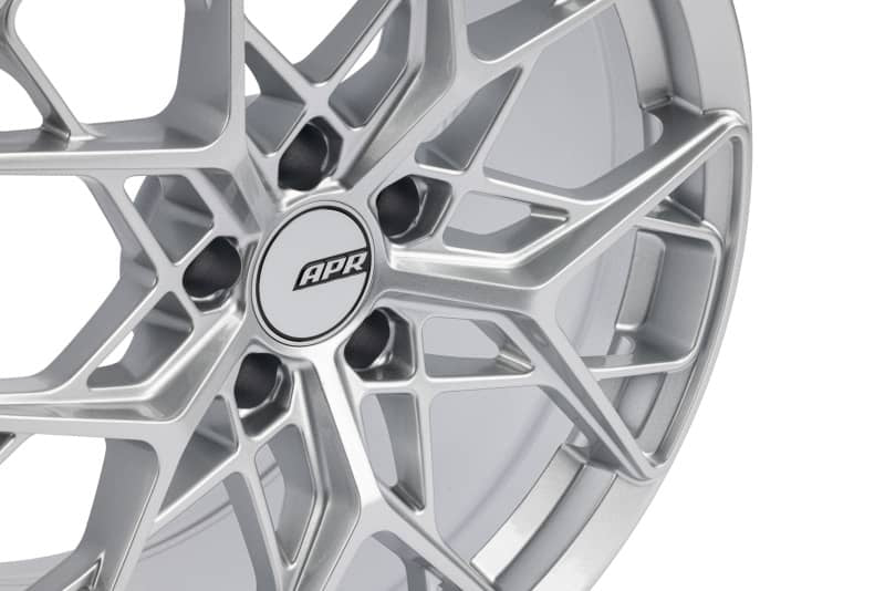 Kies-Motorsports APR APR A02 Flow Formed 19x8.5 / 5x112 / ET45 / 66.5mm Bore / Silver Wheel