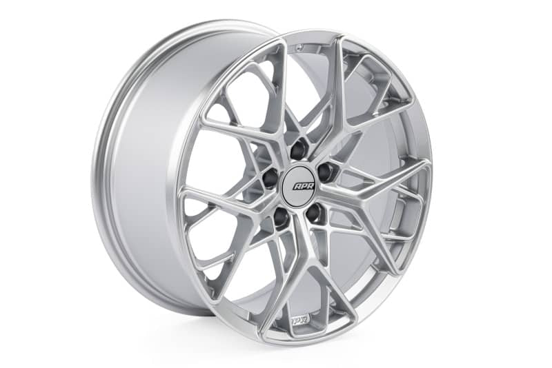 Kies-Motorsports APR APR A02 Flow Formed 19x8.5 / 5x112 / ET45 / 66.5mm Bore / Silver Wheel