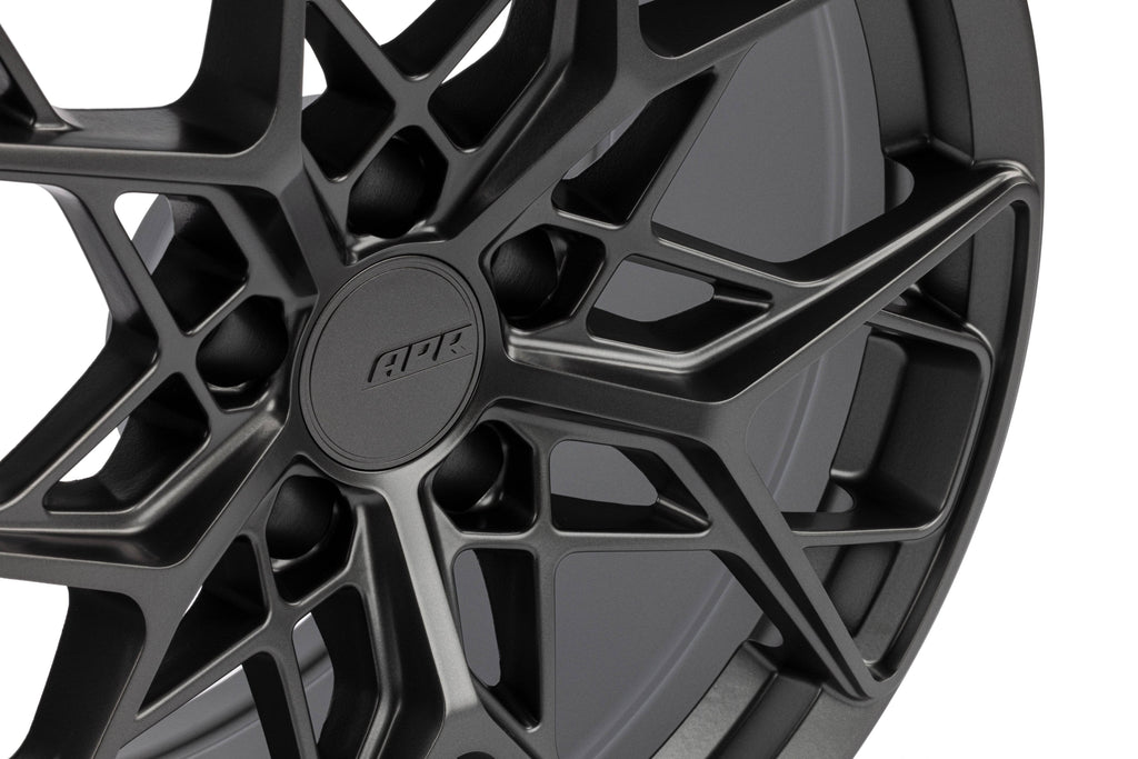 Kies-Motorsports APR APR A02 Flow Formed Wheels (18x8.5) (Anthracite) (1 Wheel) Anthracite / 18 IN / A02