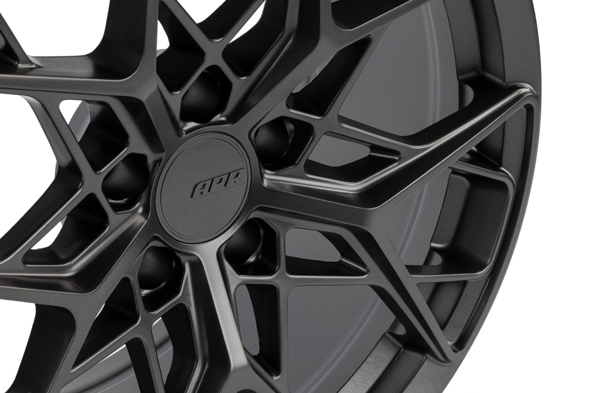 Kies-Motorsports APR APR A02 Flow Formed Wheels (20x9.0) (Anthracite) (1 Wheel) Anthracite / 20 IN / A02