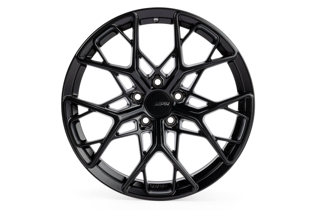 Kies-Motorsports APR APR A02 Flow Formed Wheels (20x9.0) (Satin Black) (1 Wheel) Satin Black / 20 IN / A02
