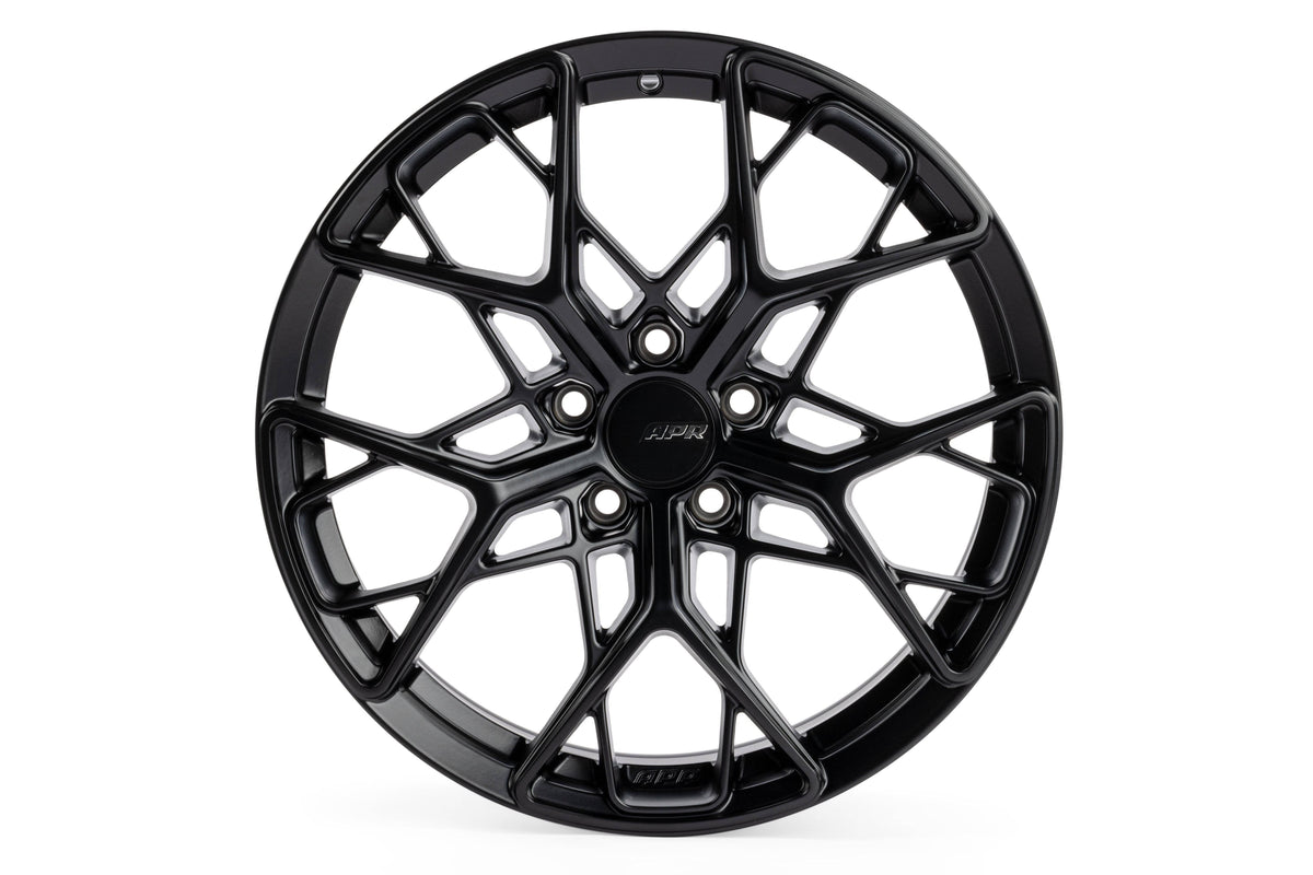 Kies-Motorsports APR APR A02 Flow Formed Wheels (20x9.0) (Satin Black) (1 Wheel) Satin Black / 20 IN / A02