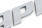 Kies-Motorsports APR APR Badge - Matte Silver Matte Silver