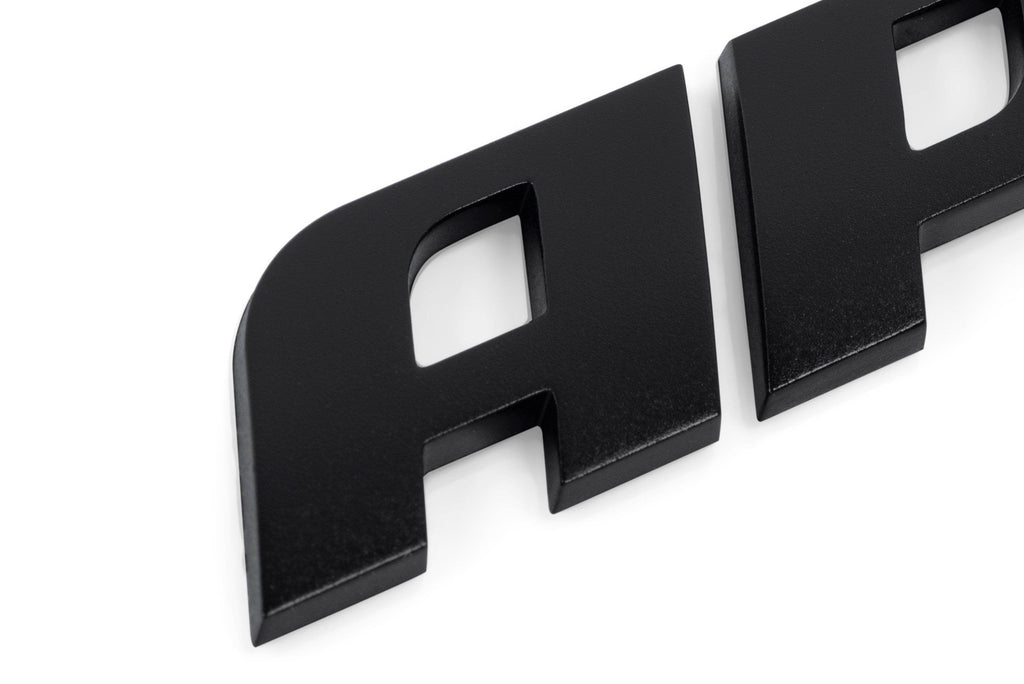 Kies-Motorsports APR APR Badge - Satin Black Satin Black