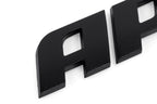 Kies-Motorsports APR APR Badge - Satin Black Satin Black