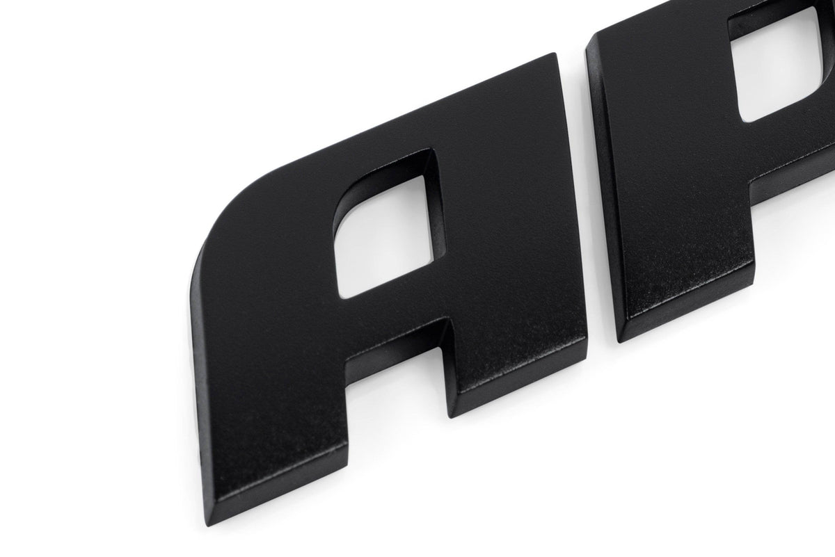Kies-Motorsports APR APR Badge - Satin Black Satin Black