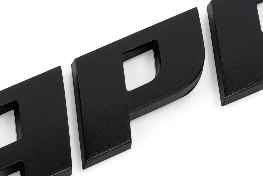 Kies-Motorsports APR APR Badge - Satin Black Satin Black