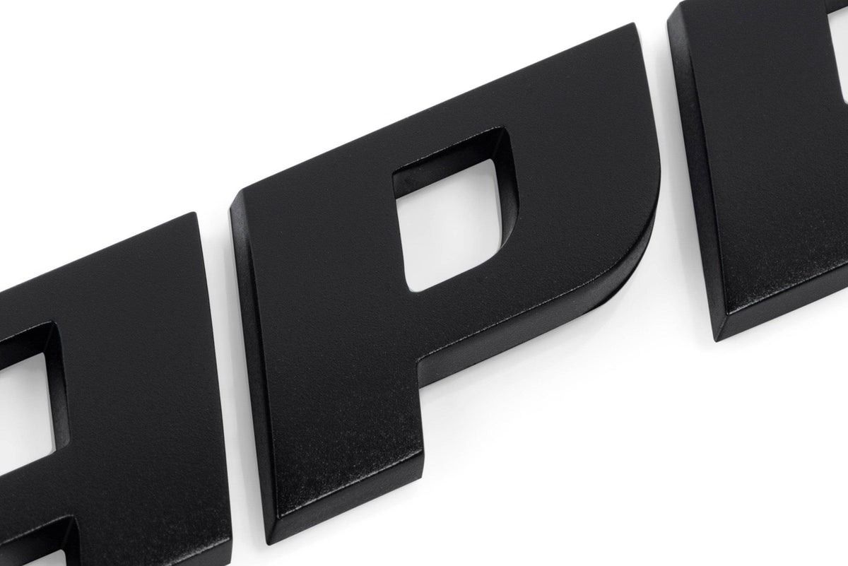 Kies-Motorsports APR APR Badge - Satin Black Satin Black