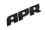 Kies-Motorsports APR APR Badge - Satin Black Satin Black