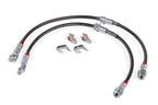 Kies-Motorsports APR APR Braided Stainless Steel Brake Lines (Set of 2) - Front