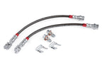 Kies-Motorsports APR APR Braided Stainless Steel Brake Lines (Set of 2) - Rear