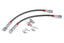 Kies-Motorsports APR APR Braided Stainless Steel Brake Lines (Set of 2) - Rear