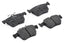 Kies-Motorsports APR APR Brake Pads (Set of 4) - Rear Front / D1107
