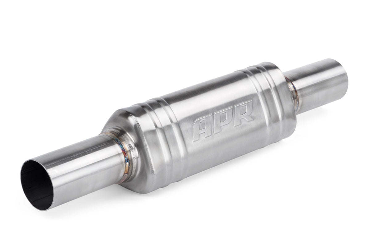 Kies-Motorsports APR APR Catback Exhaust System Front Muffler - GTI (MK6) Conversion Kit - Front Muffler