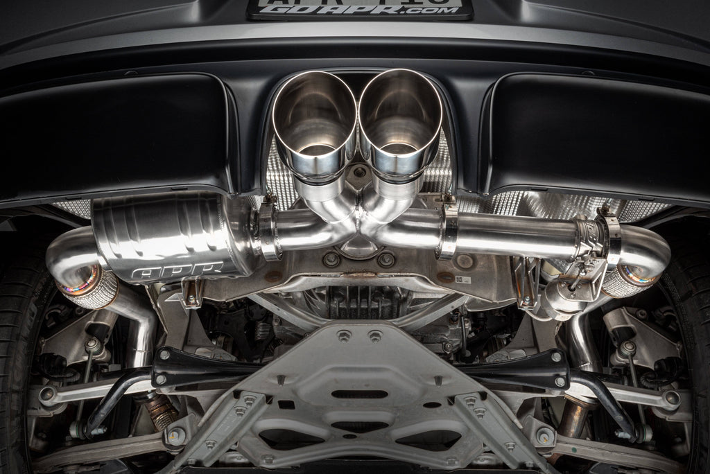 Kies-Motorsports APR APR Catback Exhaust System Left Muffler - 718 (982) 2.0T/2.5T Left Muffler Only