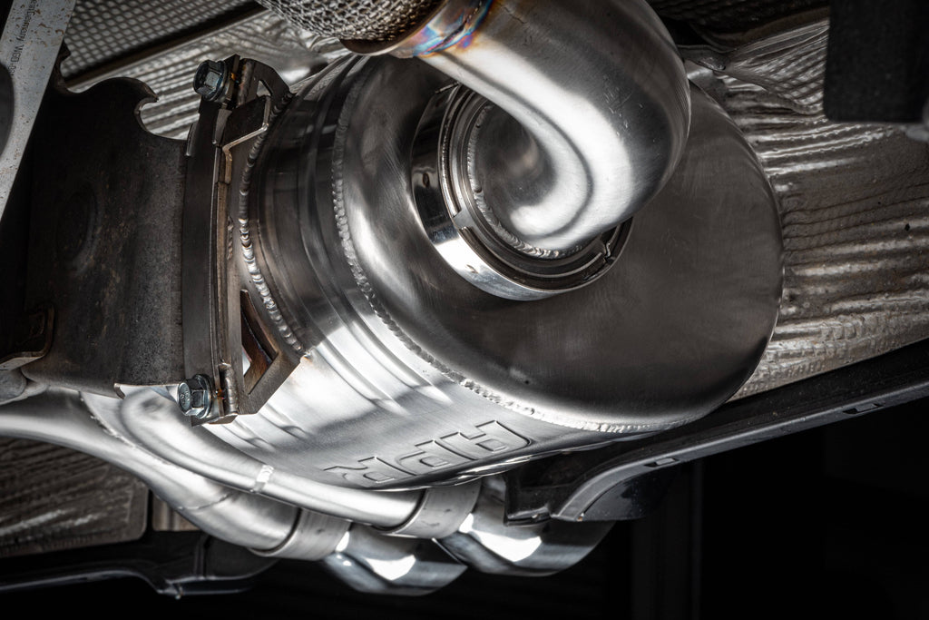 Kies-Motorsports APR APR Catback Exhaust System Left Muffler - 718 (982) 2.0T/2.5T Left Muffler Only
