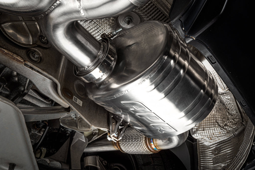 Kies-Motorsports APR APR Catback Exhaust System Right Muffler - 718 (982) 2.0T/2.5T Right Muffler Only