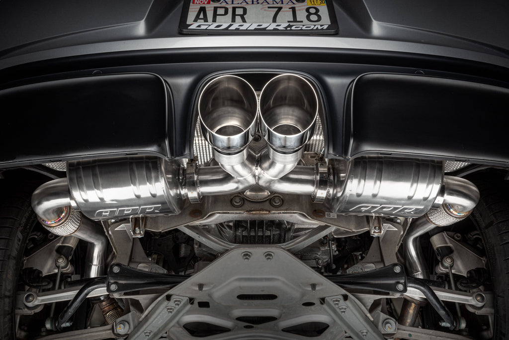Kies-Motorsports APR APR Catback Exhaust System Right Muffler - 718 (982) 2.0T/2.5T Right Muffler Only