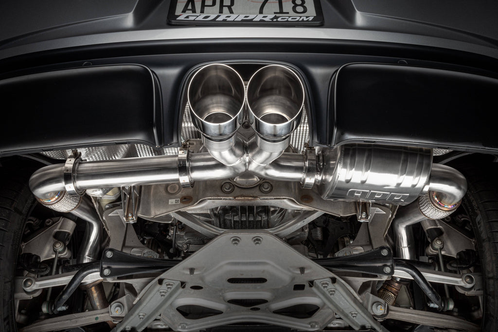 Kies-Motorsports APR APR Catback Exhaust System Right Muffler - 718 (982) 2.0T/2.5T Right Muffler Only
