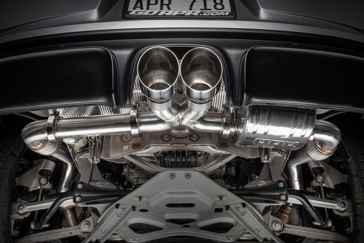 Kies-Motorsports APR APR Catback Exhaust System Right Muffler - 718 (982) 2.0T/2.5T Right Muffler Only