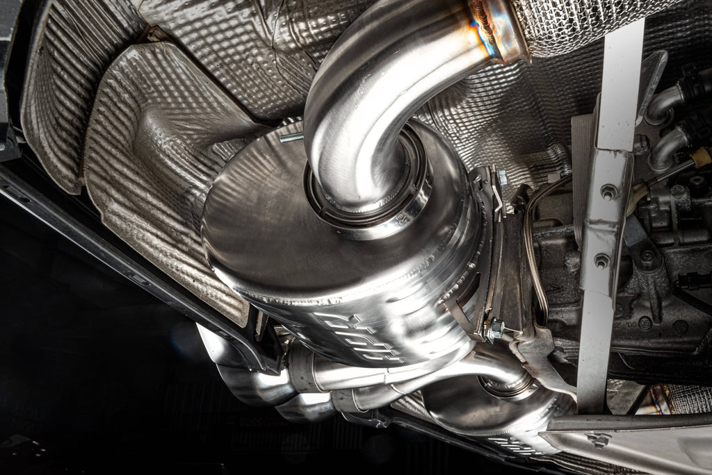 Kies-Motorsports APR APR Catback Exhaust System Right Muffler - 718 (982) 2.0T/2.5T Right Muffler Only