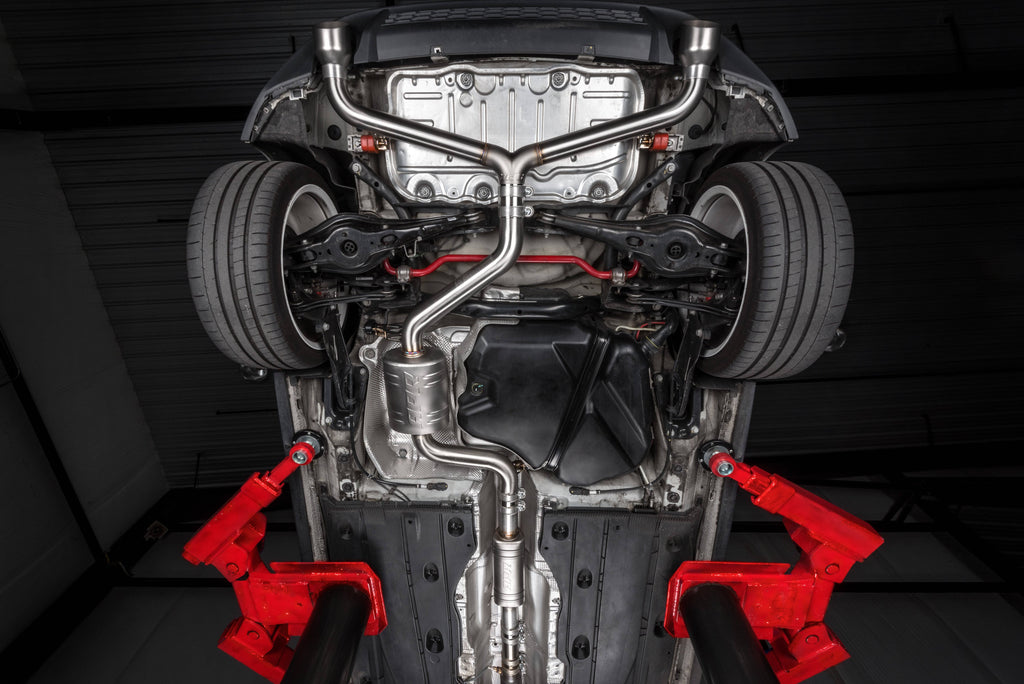 Kies-Motorsports APR APR Catback Exhaust System (w/ Front Muffler) - GTI (MK7) Catback - GTI (MK7) with Front Muffler