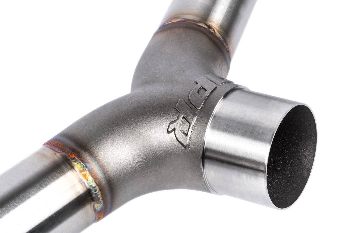 Kies-Motorsports APR APR Catback Exhaust System (w/ Front Muffler) - GTI TRC (MK7.5) Catback - GTI TCR (MK7.5) with Front Muffler