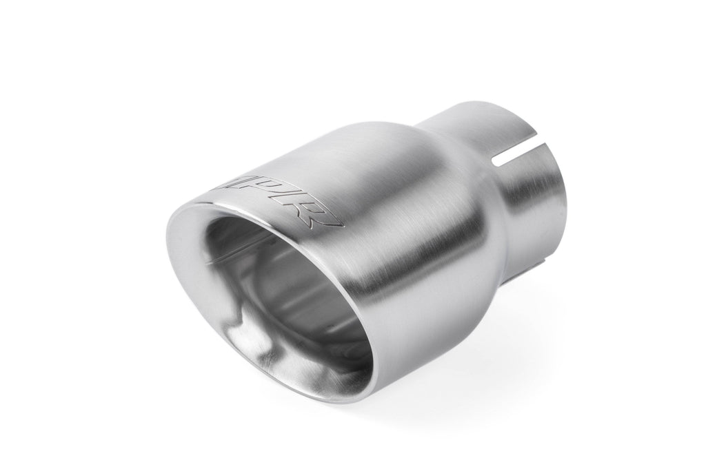 Kies-Motorsports APR APR Double-Walled 3.5" Slash-Cut Tips (Brushed Silver) - Set of 2 Brushed Silver