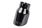 Kies-Motorsports APR APR Double-Walled 3.5" Slash-Cut Tips (Diamond Black) - Set of 2 Polished Diamond Black