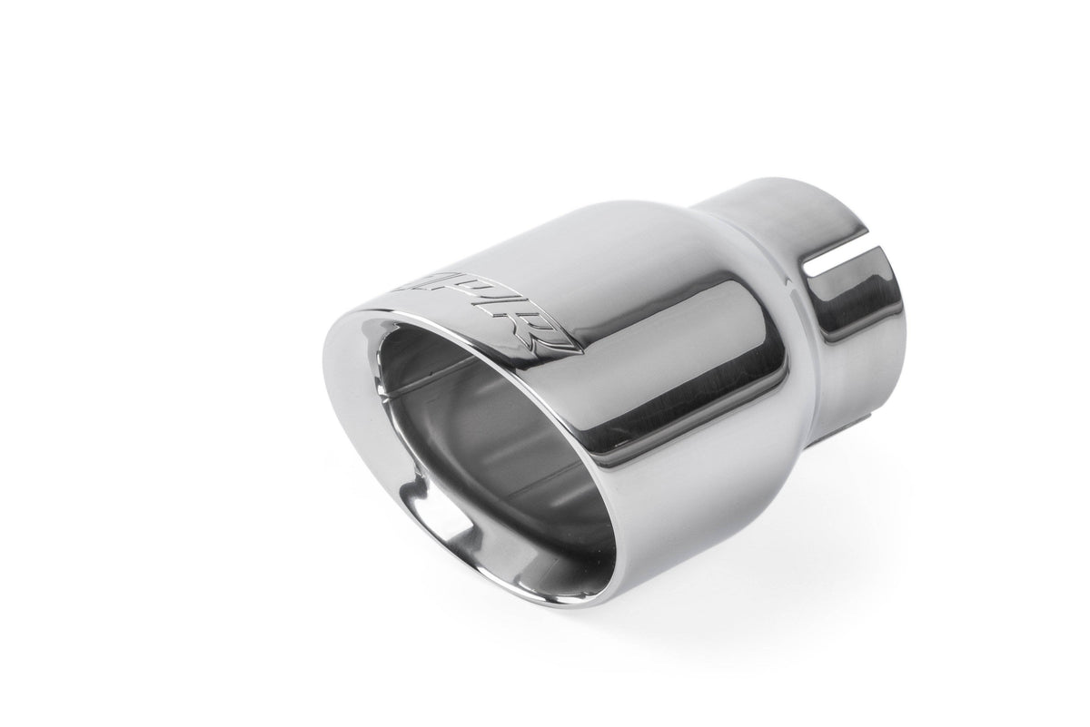 Kies-Motorsports APR APR Double-Walled 3.5" Slash-Cut Tips (Polished Silver) - Set of 2 Polished Silver