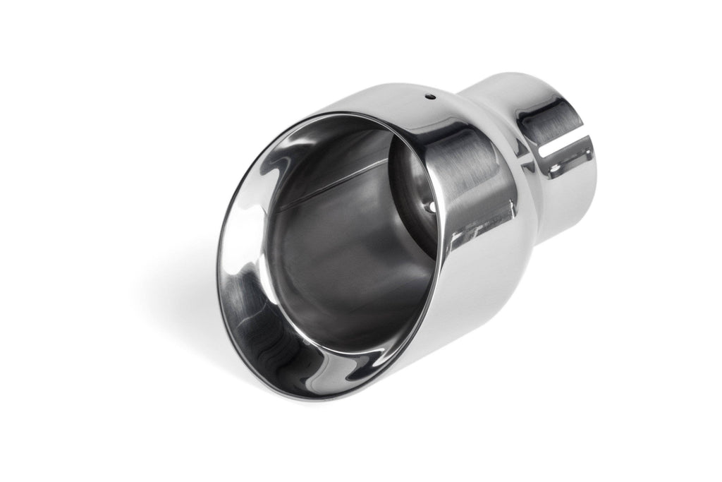 Kies-Motorsports APR APR Double-Walled 4" Slash-Cut Tips (Polished) - Set of 2 Polished Silver