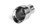Kies-Motorsports APR APR Double-Walled 4" Slash-Cut Tips (Polished) - Set of 2 Polished Silver