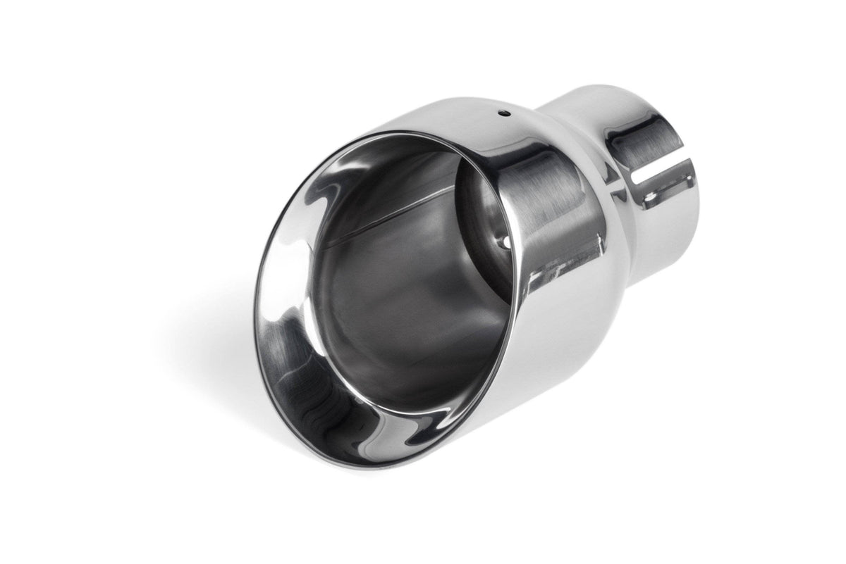 Kies-Motorsports APR APR Double-Walled 4" Slash-Cut Tips (Polished) - Set of 2 Polished Silver