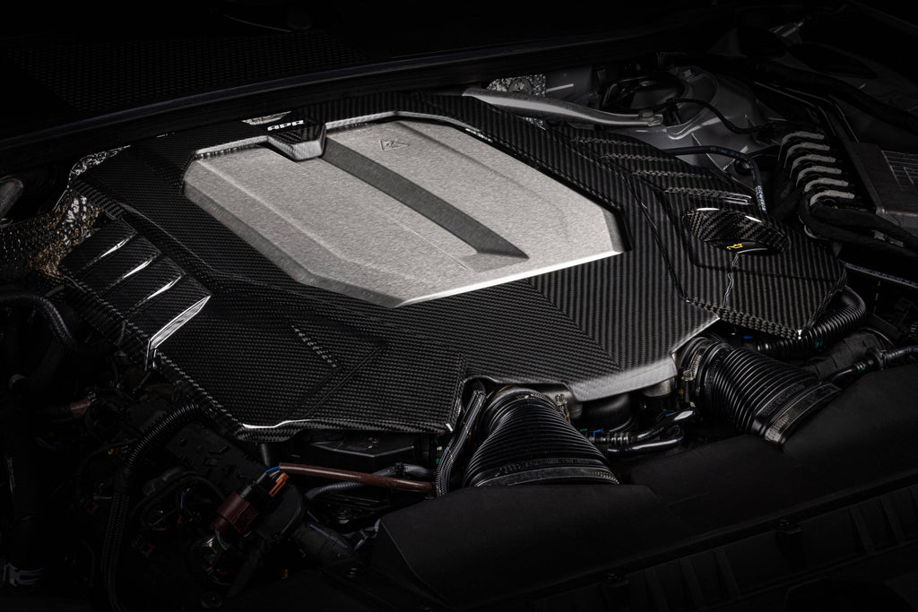 Kies-Motorsports APR APR Engine Cover - C8 4.0T EA825 - Carbon Fiber