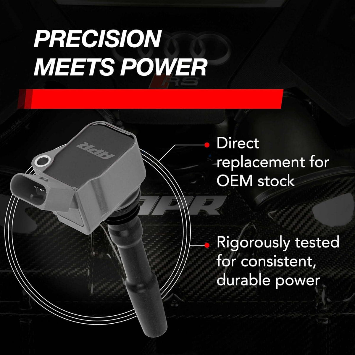 Kies-Motorsports APR APR Ignition Coil & Spark Plug Kit (2.5T EA855.2 5-cylinder engines)