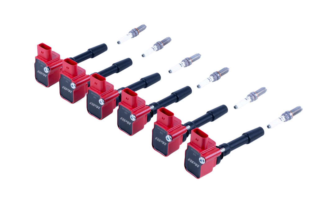 Kies-Motorsports APR APR Ignition Coil & Spark Plug Kit (3.0T/3.7T 9A2 6-cyl. engines)