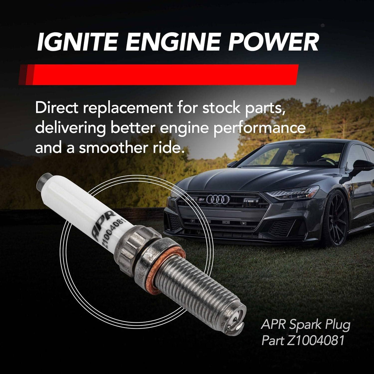 Kies-Motorsports APR APR Ignition Coil & Spark Plug Kit (3.0T EA839 6-cylinder engines)