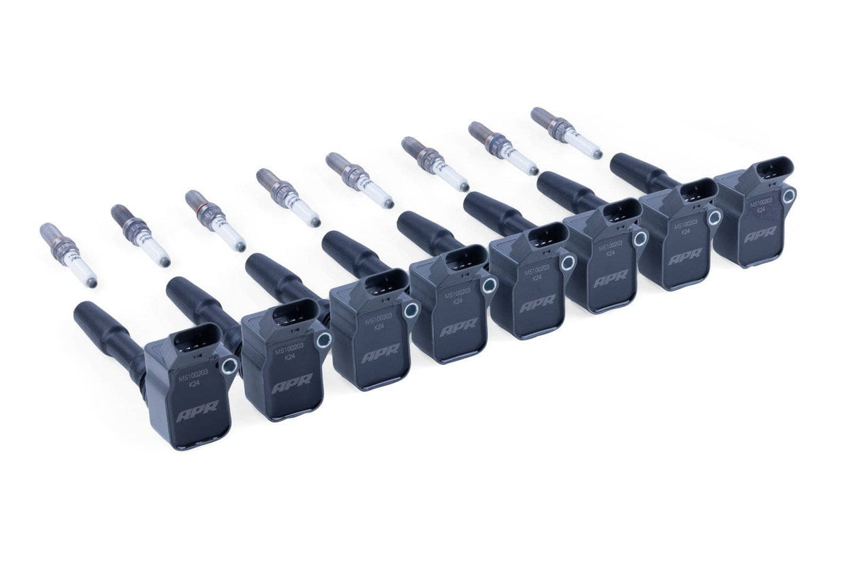 Kies-Motorsports APR APR Ignition Coil & Spark Plug Kit (4.0T EA825 8-cylinder engines) Main image
