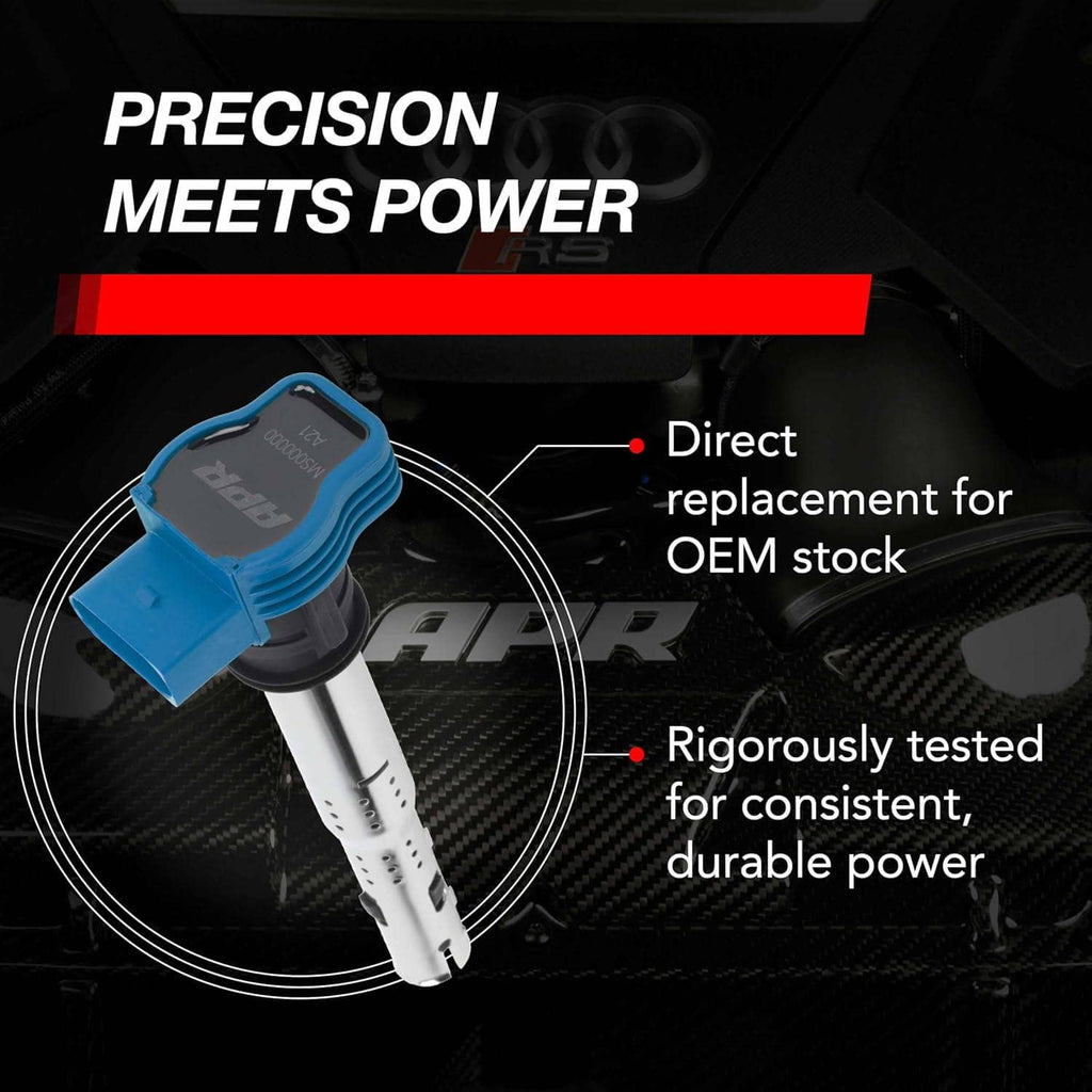 Kies-Motorsports APR APR Ignition Coils (EA888.1, EA888.2, EA113, EA837 2.0T 3.0T Engines) Blue