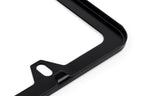 Kies-Motorsports APR APR License Plate Frame - Slim, Black w/ Hiders Thin Frame