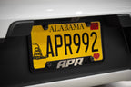 Kies-Motorsports APR APR License Plate Frame - Thick, Black w/ Hiders Thick Frame