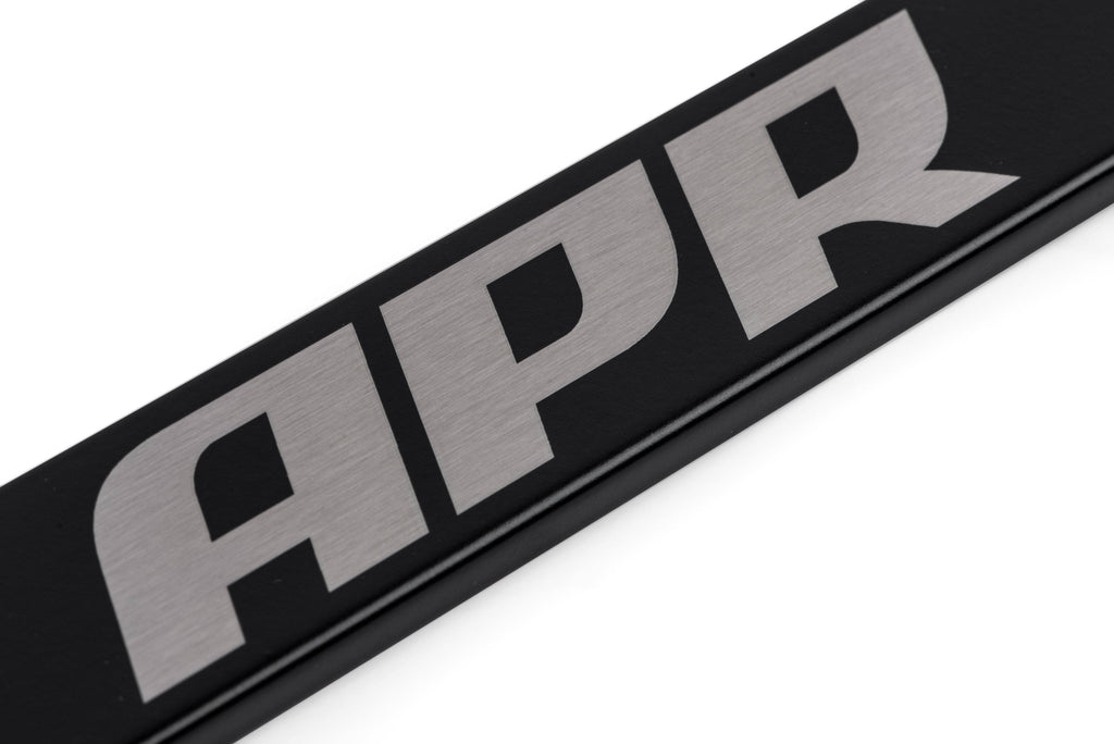 Kies-Motorsports APR APR License Plate Frame - Thick, Black w/ Hiders Thick Frame