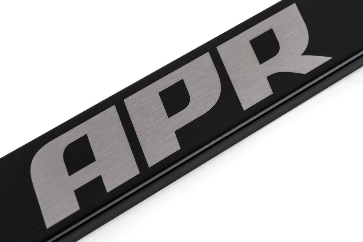 Kies-Motorsports APR APR License Plate Frame - Thick, Black w/ Hiders Thick Frame